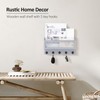 Nekon Mail and Key Holder for Wall Decorative, 11 Inch
