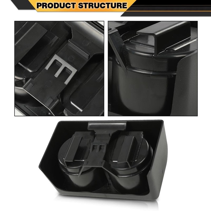 CNNELL Center Console Cup Holder Compatible with Chevy Colorado 2004-2012/Fit