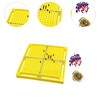 Baoblaze Wooden Geoboard Mathematical Coordinate Graphs Teaching Tools Xy Axis