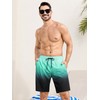 SILKWORLD Men's Swim Trunks Quick Dry Beach Shorts with Compression