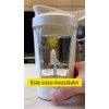 Vaso Shaker Eléctrico Time4buy 450 ml, con Llavero Scoop y