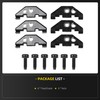 Dasbecan Hardtop Retainer Nut Kit Compatible with Jeep Wrangler 2007-2018