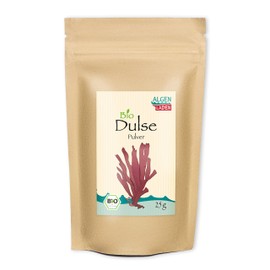 Algae Shop Organic Dulse Powder – 25 g | Cloth Tang | Red Algae from the Atlantic Ocean | Raw Food | Vegan
