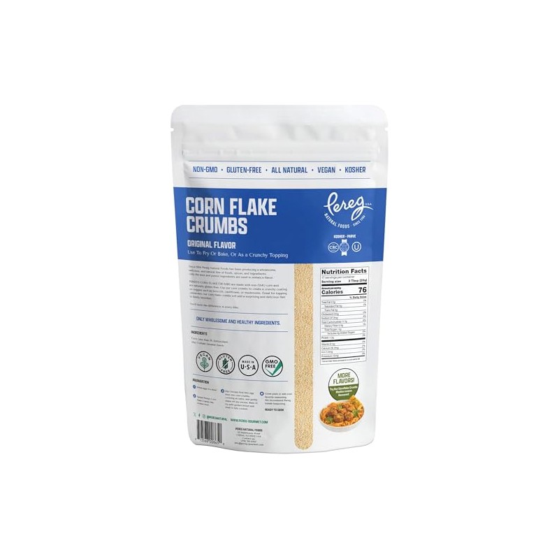 Pereg Gluten Free Cornflake Crumbs, 12 oz (3 Pack) |