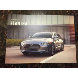 2017 Hyundai Elantra 4-page Original Sales Brochure