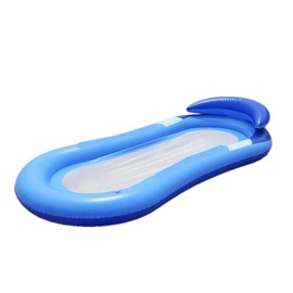 Portable Inflatable Hammock Floatings Bed Row Lounges Folding Swimming Bed Summer Outdoor Swimming Pool Water Pool Party Beach Hammock