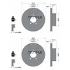 Textar 92137705 Brake Discs