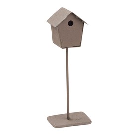 Lyss Miniature Bird House 3 x 10 x 2.5 cm Metal
