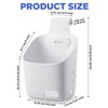 2 Pcs Plastic Hanging Basket Kitchen Storage organizer, Basket with