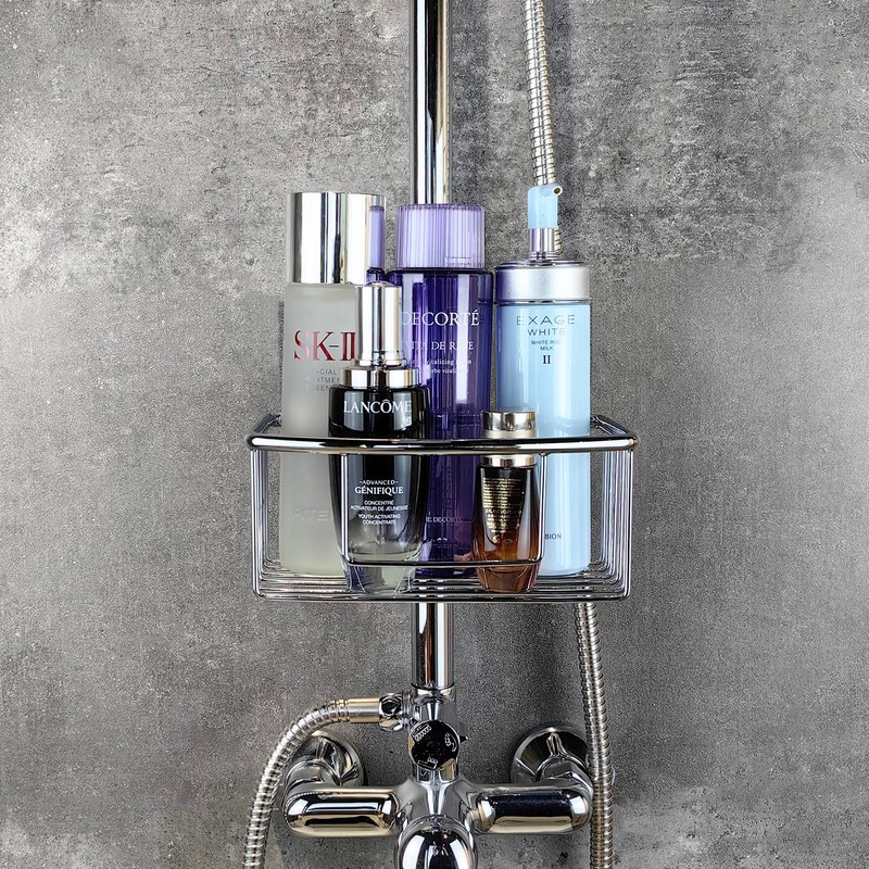 Frafuo Shower Pole Caddy for Shower-6 Size Riser Ring NO