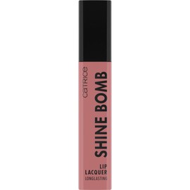 Catrice Shine Bomb Lip Lacquer No. 020, Nude, Long-Lasting, Instant Result, Glossy, Colour-Intensive, Vegan, Oil-Free, Paraben-Free, No Microplastic Particles, Pack of 1 (3 ml)
