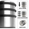 MEKBOK Heavy Duty Floor Door Stopper No Drill, Door Stops,
