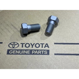 Toyota 93 - 97 TOYOTA LAND CRUISER FZJ80 REAR BRAKE CALIPER BOLT QTY 2 OEM NEW