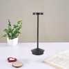Rechargeable LED Table Lamp 2000mAh Cordless Battery Operated Metal Bedside