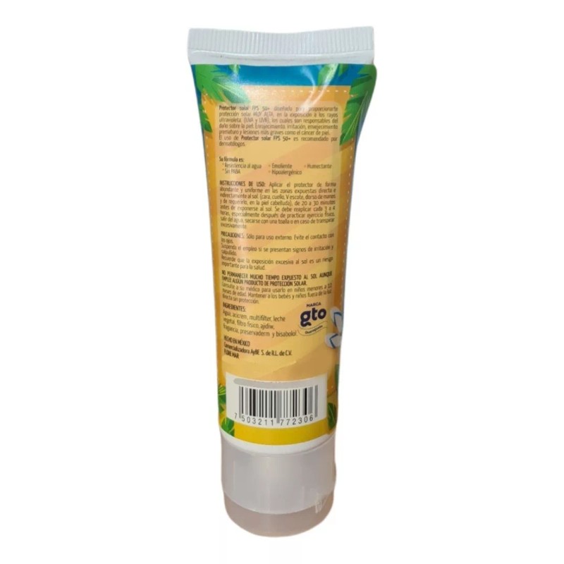 FLORE MAR Protector Solar Crema Facial Y Corporal Uso Diario