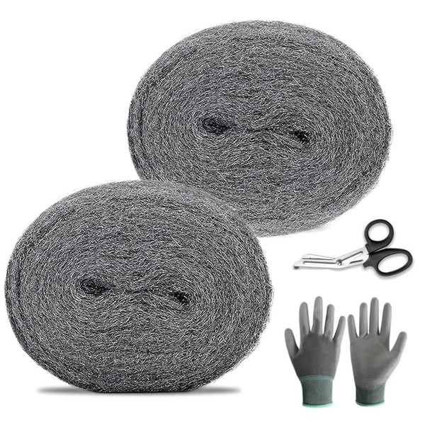 Steel Wire Wool Mice, 0000 Steel Coarse Wire Wool Gap