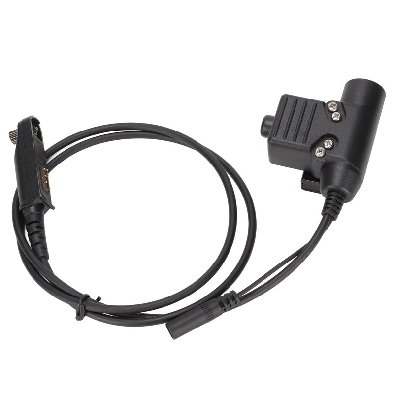 HD01 Motorcycle Unilateral Headset +U94 PTT Noise Cancellation Comfortable Military