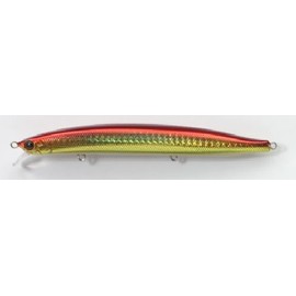 TackleHouse Minnow Contact Node FD 5.1 inches (130 mm), 0.7 oz (18.5 g), HG Gold Red #07 130FD Lure