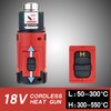 IRONFIST Heat Gun Cordless for Milwaukee M18 Battery, Welding Hot