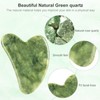 Gua Sha Stone Set, Jade Guasha Massage Scraper, Face Roller