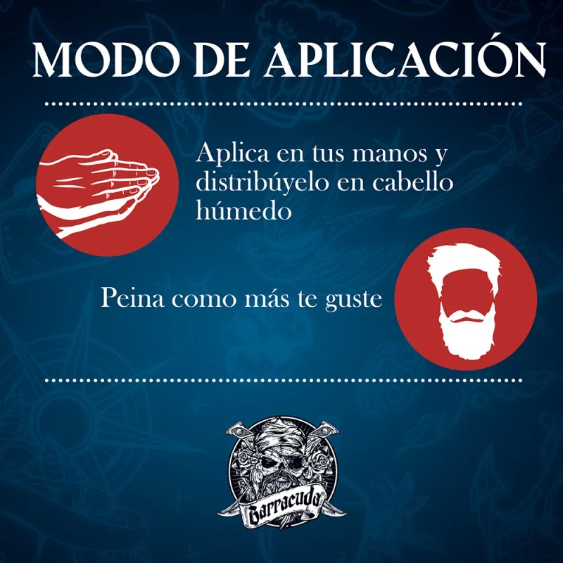 Gel para cabello Barracuda Original 450g