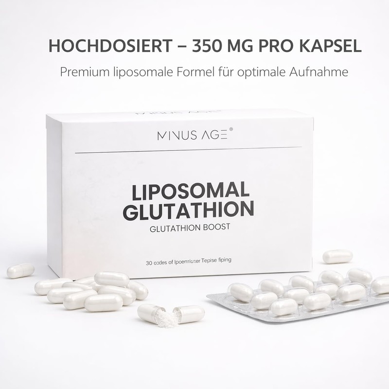 Liposomal Glutathione 350mg 60 Capsules Dietary Supplement