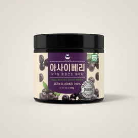 Haena Food Acai Berry Organic Freeze-Dried Powder Powder 100g 1 pc / 해나식품 아사이베리 유기농 동결건조 파우더 분말 100g 1개 1개
