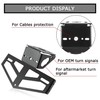 Psler Motorcycle Mudguard Eliminator Kit License Plate Mount Bracket for