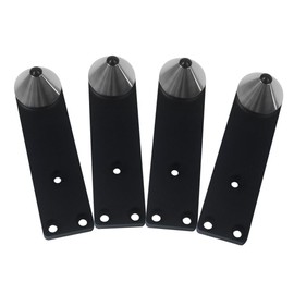 Lyaciomn 4PCS Adjustable Combined Type Audio Speaker Foot Subwoofer Shockproof Spike Bracket