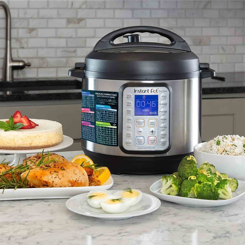 Instant Pot Cheat Sheet Magnet Set,Pressure Cooker Accessories Cook Times