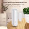 Snblzhef Smart WiFi Door and Window Alarm Sensor with Open/Close