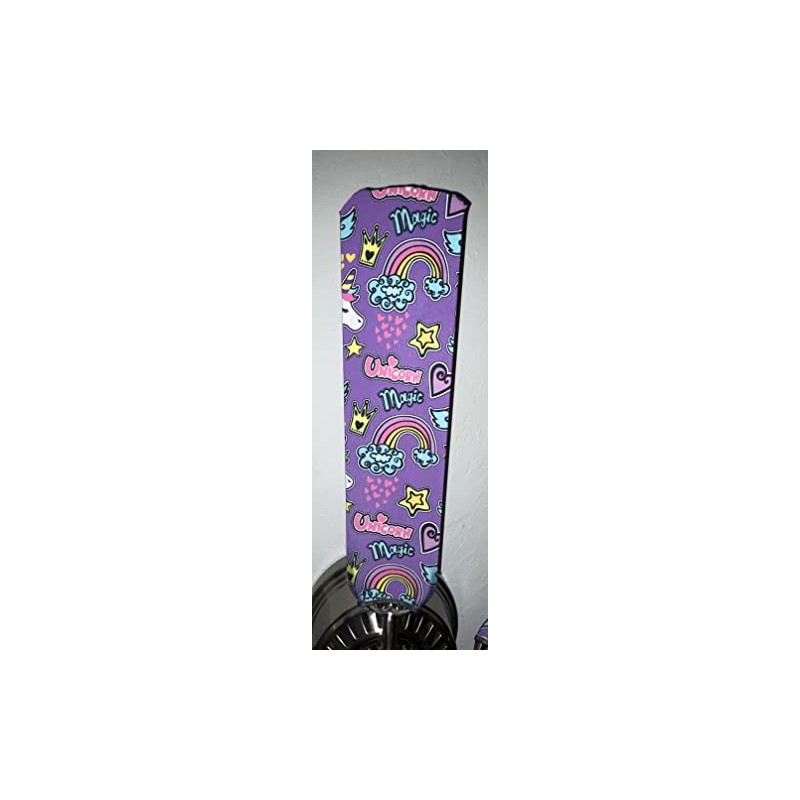 Unicorn Magic Ceiling Fan Blade Covers
