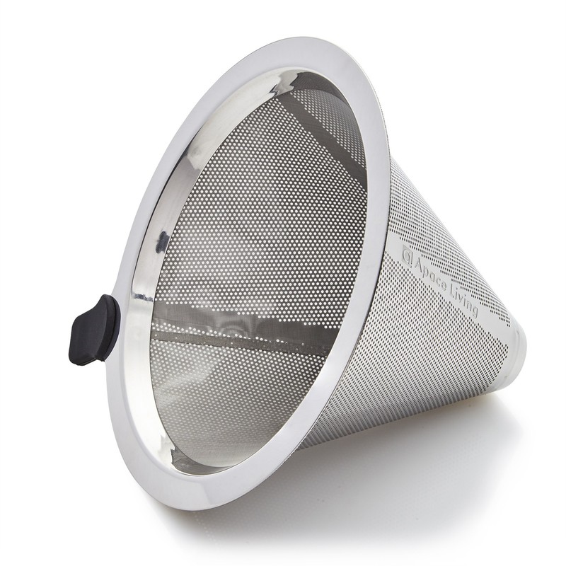 Apace Living SultryBrew Pour Over Kaffeebereiter inkl. Kaffeeschaufel und Korkdeckel