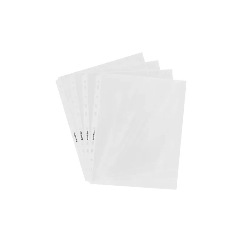 Protector De Hojas Ligero Barrilito, Tamaño Carta -100 Pzs