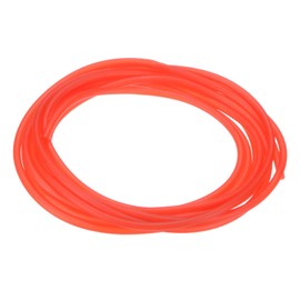 M METERXITY Natural Latex Rubber Tubing, 3/32" [2mm] ID x 5/32" [4mm] OD 10ft Length Latex Hose Tube for Home/Laboratory/Sporting, Highly Elastic Band Tubes [Red]