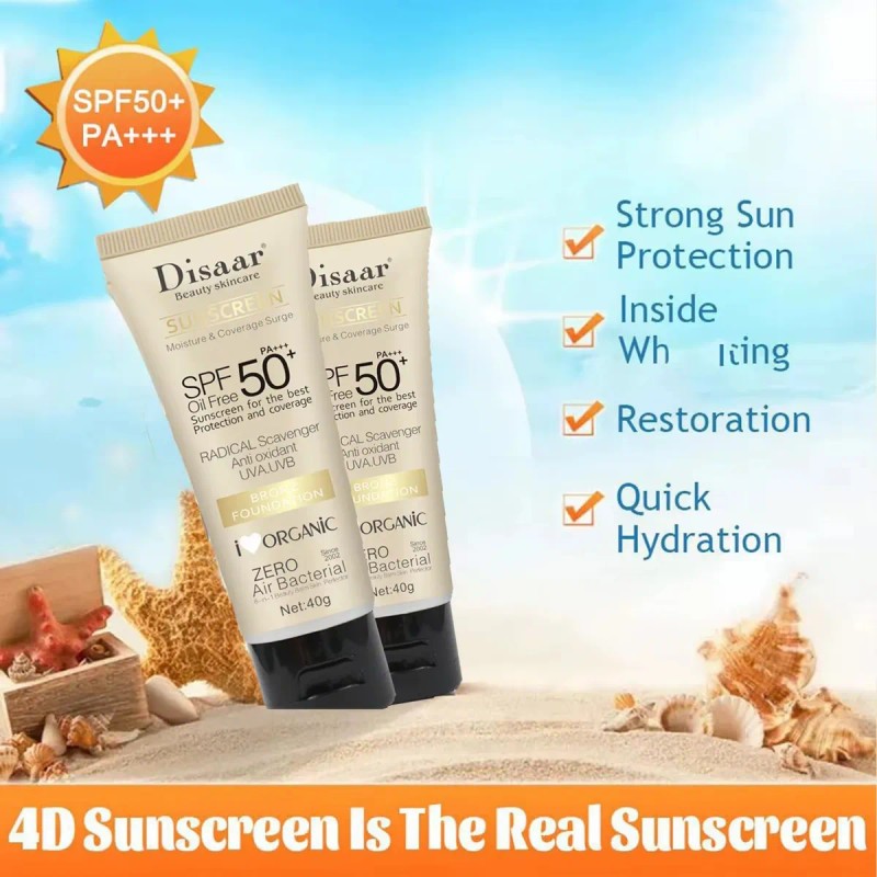 Protector Solar Base Color Natural Protección Spf50 40g