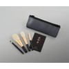 Zenith KFI-B124FCE Kumano Makeup Brush Set, 4 Pieces
