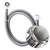 Stainless Steel Washing Machine Hose With Quick Connect，Portable Water Inlet