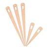 AUEAR, 5 Pack Wood Weaving Crochet Needle Wooden Hand Loom