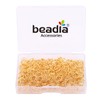 BEADIA 18K Gold Plated Jump Rings Non Tarnish 7mm 300pcs