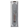 MAISONICA 30cm Wall Thermometer - Galvanised Zinc Rust Proof Garden