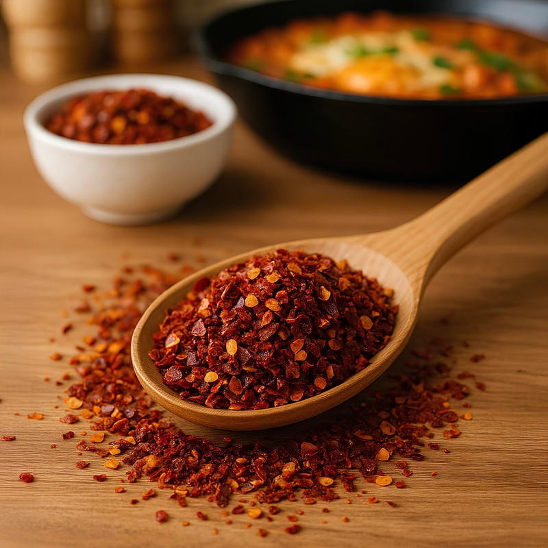 Aleppo Pepper – Turkish Red Chili Flakes (Pul Biber) by