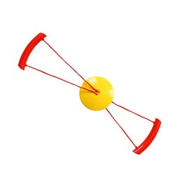 Parliky Puller for Kids Wall Pulley Chest Expander Spring Exerciser Tension Ball Toy Body-Building Exercise Arm Random Color
