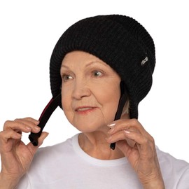 Ribcap Lenny Medical Grade Protective Helmet | Anthracite | Extra Large (Head Circumference 24-25") | Soft Helmet for Epilepsy | Protective Helmet for Seizures | Fashionable and No Stigma