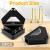 Qualirey 12 Pcs Upgraded Mouse Bait Station with Key &