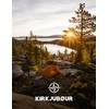 KIRKJUBØUR® Rejser Outdoor Toiletry Bag, Ideal for Camping and Travel.
