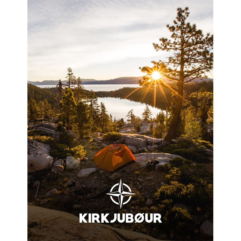KIRKJUBØUR® Rejser Outdoor Toiletry Bag, Ideal for Camping and Travel.