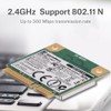 VBESTLIFE 2.4G Bluetooth WiFi 2 in 1 Wireless Card for