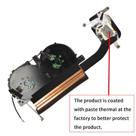 Lzcdelyxiao CPU Cooling Fan with Heatsink DFS1507053H0T FLMU Compatible with Lenovo Yoga C740-15IML C740-15 Series 5H40S19962