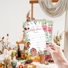 WeMaison 25 Baby Shower Invitations With Envelopes, Greenery Farm Animals
